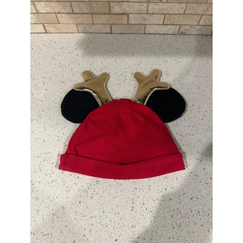 Disney Store Mickey Friends Christmas Baby Hat